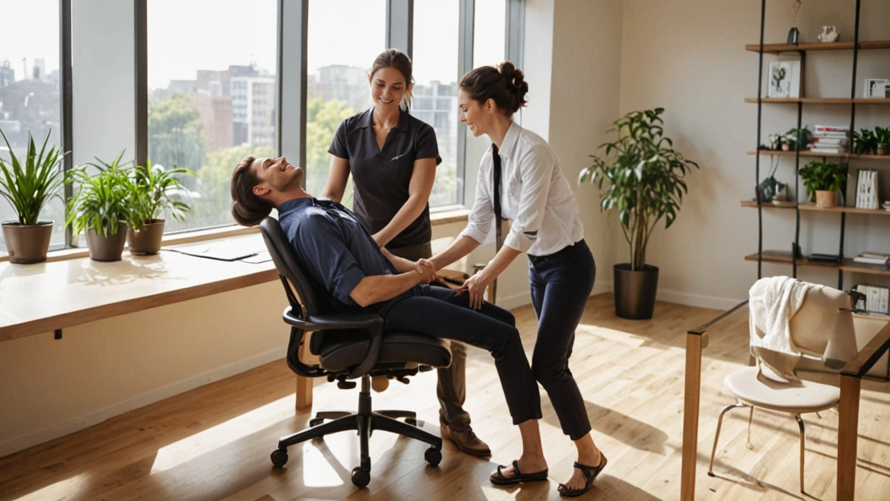 How to Implement Chair Massage Breaks in the Workplace