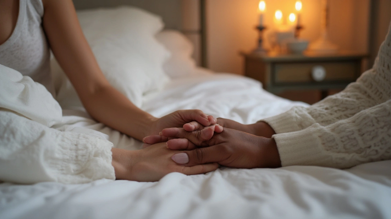 How to Give a Sensual Massage with Kissing