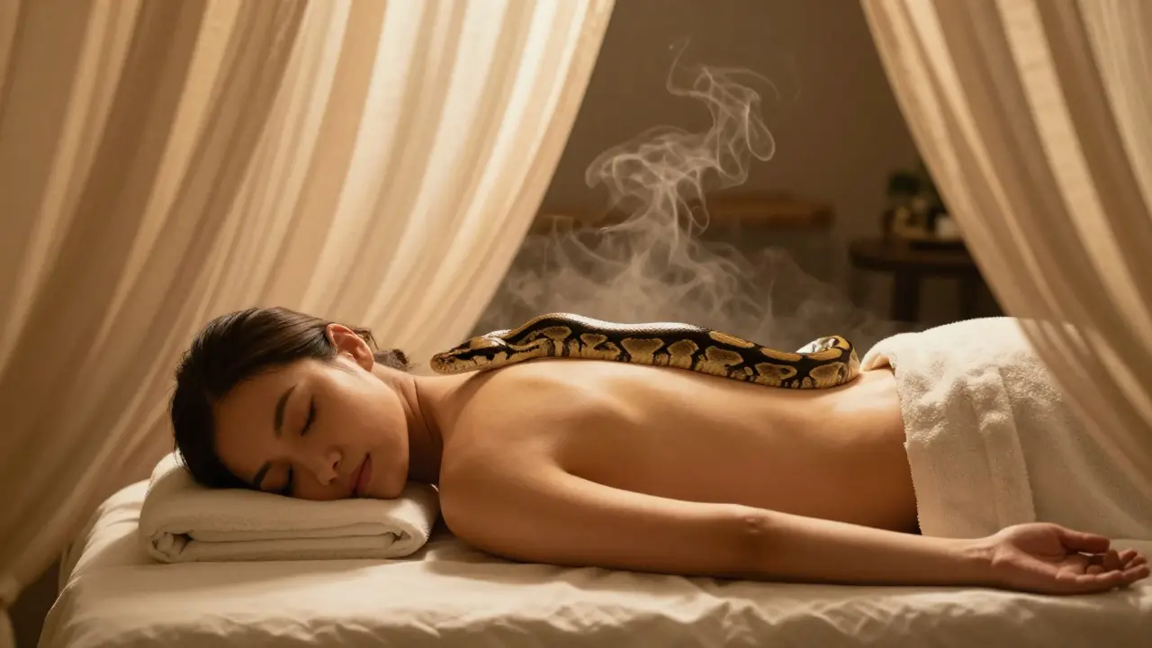 How Snake Massage is Changing the Face of Wellness